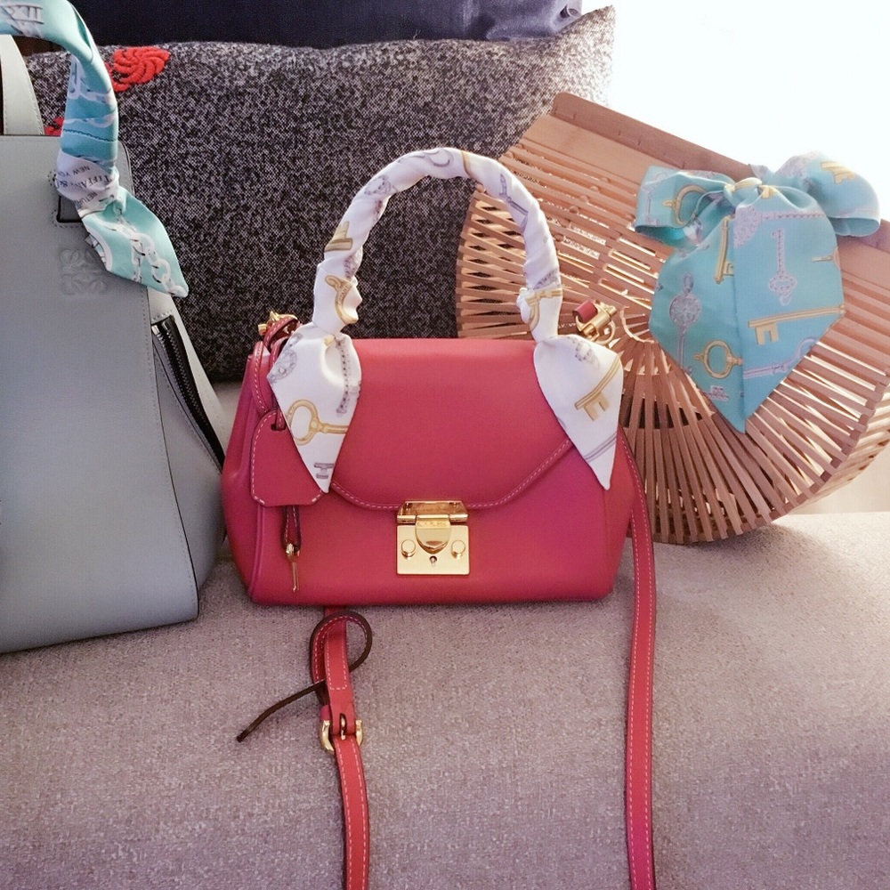 Mark Cross Crossbody Hadley Top Handle Satchel